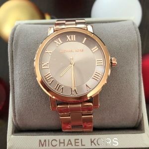 Michael Kors Watch ~ Norie ~ Rose Gold ~ NWT & box